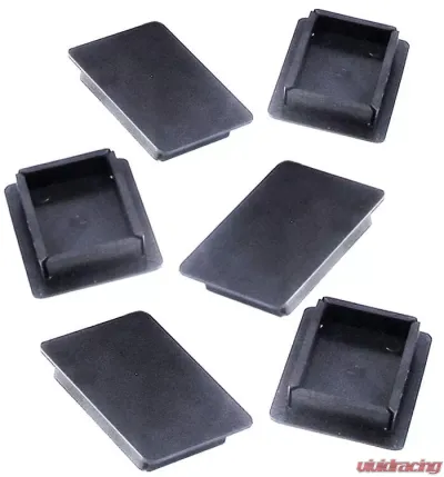 Trans-Dapt Performance STAKE HOLE COVERS; 1-3/8 in.x2 in. Stake Holes; 88-99 CHEVY/GMC Pickups- (6pc) - 8795
