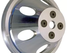 Trans-Dapt Performance WATER PUMP Pulley; 1 Groove; 55-68 CHEVROLET 396-454; SHORT W/P- Mach. ALUMINUM Chevrolet