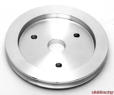 Trans-Dapt Performance CRANKSHAFT Pulley; 1 Groove; CHEVROLET 396-454; SHORT W/P- Mach. ALUMINUM - 8876