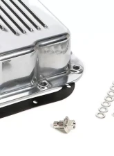 Trans-Dapt Performance 700R4, 4L60E, 4L65E Aluminum Transmission Pan -Stock Depth                                     - 8898 - Image 2