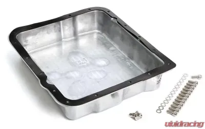Trans-Dapt Performance 700R4, 4L60E, 4L65E Aluminum Transmission Pan -Stock Depth - 8898