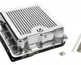 Trans-Dapt Performance 700R4, 4L60E, 4L65E Aluminum Transmission Pan -Stock Depth