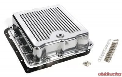 Trans-Dapt Performance 700R4, 4L60E, 4L65E Aluminum Transmission Pan -Stock Depth - 8898