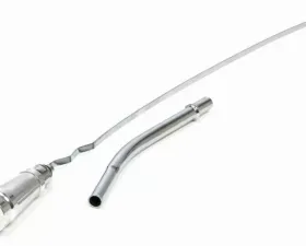 Trans-Dapt Performance Aluminum Handle Oil Dipstick;Chrome Tube;19 in. dipstick-55-79 Chevy SB 283-350 Chevrolet