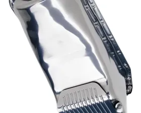 Trans-Dapt Performance 1980-85 Chevy 305-350 SLAM-GUARD Oil Pan (4 Qt)- SILVER Chevrolet
