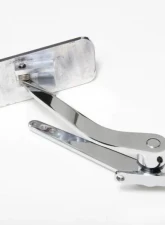 Trans-Dapt Performance Firewall mount Gas Pedal w/ Inserts; 4-1/4 x 2 in.- Pol. Aluminum with Steel Arm                                     - 8956 - Image 2