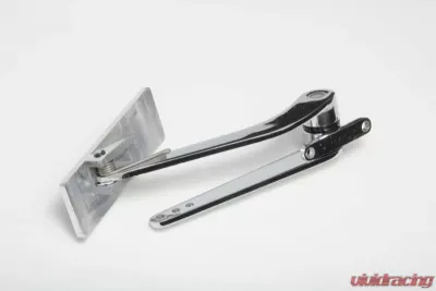 Trans-Dapt Performance Firewall mount Gas Pedal w/ Inserts; 4 x 1-1/2 in.- Pol. Aluminum with Steel Arm - 8958