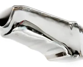 Trans-Dapt Performance CHROME OEM-Style Oil Pan- 1955-79 Chevy 283-400; 4 Qt. Capacity Chevrolet