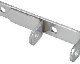 Trans-Dapt Performance Alt Slide Bracket; 55-68 CHEVROLET 283-350;SHORT Water Pump (Use w/#9254)-CHROME Chevrolet