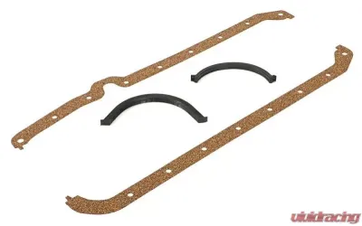 Trans-Dapt Performance 1975-79 Chevy 305-350 OEM-Style Oil Pan Gasket- Cork Rails/Rubber End Seals Chevrolet - 9013