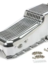Trans-Dapt Performance OIL PAN FINNED ALUMINUM SBC 305-350 1980-85                                     - 9023 - Image 3