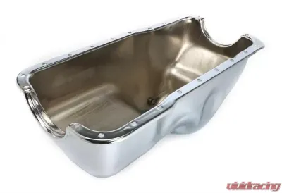 Trans-Dapt Performance OIL PAN CHROME FORD 302 1980-96 TRUCK & VAN - 9082