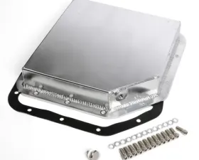 Trans-Dapt Performance FABRICATED ALUMINUM TRANSMISSION PAN; GM TH350