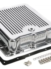 Trans-Dapt Performance POLISHED ALUMINUM TRANSMISSION PAN; FINNED; GM 700R4 & 4L60                                     - 9107 - Image 4