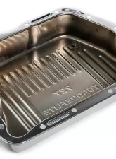 Trans-Dapt Performance CHROME STEEL EXTRA CAPACITY TRANSMISSION PAN; FINNED; CHRYSLER 727                                     - 9108 - Image 3