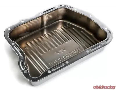 Trans-Dapt Performance CHROME STEEL EXTRA CAPACITY TRANSMISSION PAN; FINNED; CHRYSLER 727 - 9108