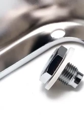 Trans-Dapt Performance FORD C-6-CHROME Transmission Pan; Stock Capacity; Stock Depth; FINNED Bottom                                     - 9125 - Image 4