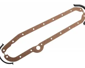 Trans-Dapt Performance 1980-85 Chevy 305-350 OEM-Style Oil Pan Gasket- Cork Rails/Rubber End Seals Chevrolet