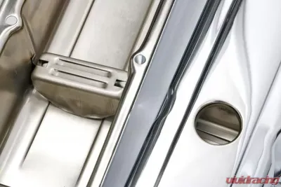 Trans-Dapt Performance TRADITIONAL Design Valve Covers; TALL; 58-86 SB Chevy; WITH Baffles-CHROME Chevrolet - 9215