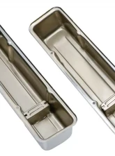 Trans-Dapt Performance TRADITIONAL Design Valve Covers; TALL; 58-86 SB Chevy; WITH Baffles-CHROME Chevrolet                                     - 9215 - Image 3