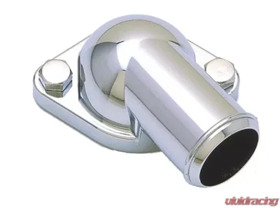 Trans-Dapt Performance Water Neck; PONTIAC V8- 1964-79; O-Ring Seal-CHROME - 9230