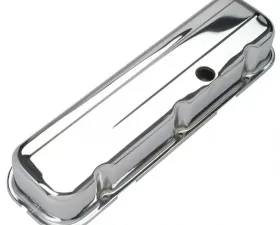 Trans-Dapt Performance TRADITIONAL Design Valve Covers; TALL; 1965-2000 BB Chevy 396-502-CHROME Chevrolet