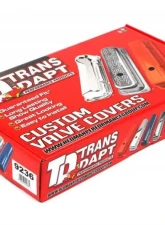 Trans-Dapt Performance TRADITIONAL Design Valve Covers; SHORT; 1965-2000 BB Chevy 396-502-CHROME Chevrolet                                     - 9236 - Image 4