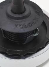 Trans-Dapt Performance Power Steering Pump Cap With Dipstick GM A-Can Type Saginaw-CHROME                                     - 9253 - Image 2