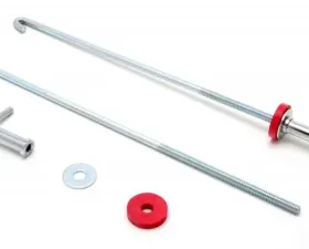 Trans-Dapt Performance 10 in. J-Hook Hold-Down Bars (1Pr)-CHROME