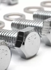 Trans-Dapt Performance INTAKE MANIFOLD BOLTS; 3/8 in.-16 X 1 in. Hex Head (12 bolts)-CHROME                                     - 9265 - Image 2