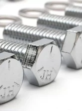 Trans-Dapt Performance INTAKE MANIFOLD BOLTS; 3/8 in.-16 X 1-1/4 in. Hex Head (16 bolts)-CHROME                                     - 9266 - Image 2