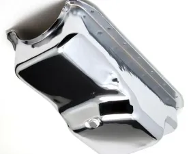Trans-Dapt Performance CHROME OEM-Style Oil Pan- Mopar 273-318-340; Stock Capacity