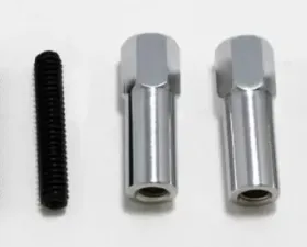 Trans-Dapt Performance 1/4 in.-20 x 1-3/8 in. HEX STUD-Style Valve Cover Bolts-CHROME
