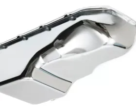 Trans-Dapt Performance CHROME OEM-Style Oil Pan- Pontiac 265-455; Stock Capacity Pontiac Firebird 1974-1979