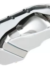 Trans-Dapt Performance CHROME OEM-Style Oil Pan- Pontiac 265-455; Stock Capacity Pontiac Firebird 1974-1979                                     - 9337 - Image 3