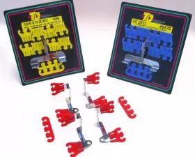 Trans-Dapt Performance YELLOW RACE CAR-Style Wire Looms. Fits 7 to 9mm Wires