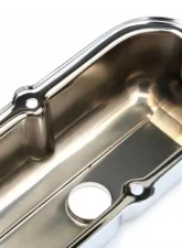 Trans-Dapt Performance TRADITIONAL Design Valve Covers; SHORT; 1980-1989 Chevy 2.8L V6-CHROME Chevrolet 2.8L V6                                     - 9390 - Image 2