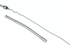 Trans-Dapt Performance OEM Style CHROME Oil Dipstick; 1965-79 Pontiac V8 (Not 389, 403); 17-1/2 in Long Pontiac