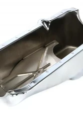 Trans-Dapt Performance CHROME OEM-Style Oil Pan- 1986-Up Chevy 305-350; 4 Qt. Capacity Chevrolet                                     - 9414 - Image 2