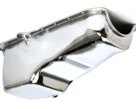 Trans-Dapt Performance CHROME OEM-Style Oil Pan- 1986-Up Chevy 305-350; 4 Qt. Capacity Chevrolet