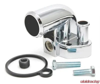 Trans-Dapt Performance WATER NECK CHROME FORD MUSTANG V8 1979-1995 - 9418