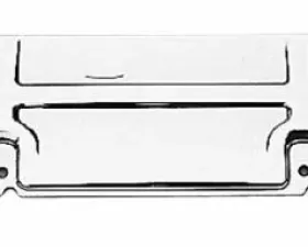 Trans-Dapt Performance Radiator Support; 68-77 Chevelle; HEAVY-DUTY Radiator; 31-3/8 x 5-3/4 in.-CHROME