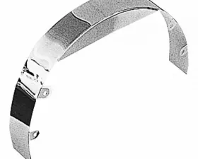 Trans-Dapt Performance Radiator Fan Shroud' 3 in. Wide X 20 in. Diameter-CHROME