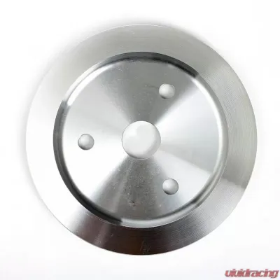 Trans-Dapt Performance CRANKSHAFT Pulley; 1 Groove; CHEVROLET 283-350; SHORT W/P- Mach. ALUMINUM Chevrolet - 9480