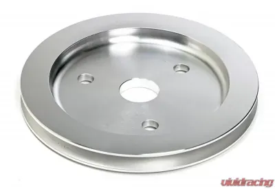 Trans-Dapt Performance CRANKSHAFT Pulley; 1 Groove; CHEVROLET 283-350; SHORT W/P- Mach. ALUMINUM Chevrolet - 9480