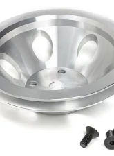 Trans-Dapt Performance WATER PUMP Pulley; 1 Groove; 69-85 CHEVROLET 283-350; LONG W/P- Mach. ALUMINUM Chevrolet                                     - 9482 - Image 3