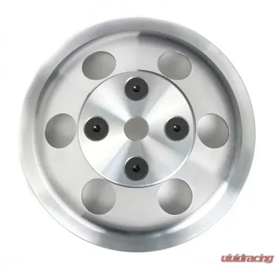 Trans-Dapt Performance WATER PUMP Pulley; 1 Groove; 69-85 CHEVROLET 283-350; LONG W/P- Mach. ALUMINUM Chevrolet - 9482