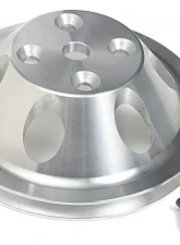 Trans-Dapt Performance WATER PUMP Pulley; 1 Groove; 69-85 CHEVROLET 283-350; LONG W/P- Mach. ALUMINUM Chevrolet                                     - 9482 - Image 5