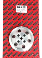 Trans-Dapt Performance WATER PUMP Pulley; 2 Groove; 69-85 CHEVROLET 283-350; LONG W/P- Mach. ALUMINUM Chevrolet                                     - 9483 - Image 5