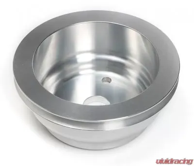 Trans-Dapt Performance CRANKSHAFT Pulley; 1 Groove; CHEVROLET 283-350;LONG W/P-Machined ALUMINUM Chevrolet - 9484